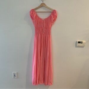 Chic Pink Maxi Dress for Women